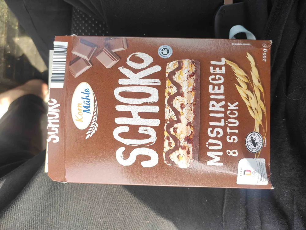 Schoko Müsliriegel