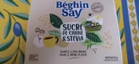 sucre de canne&stevia