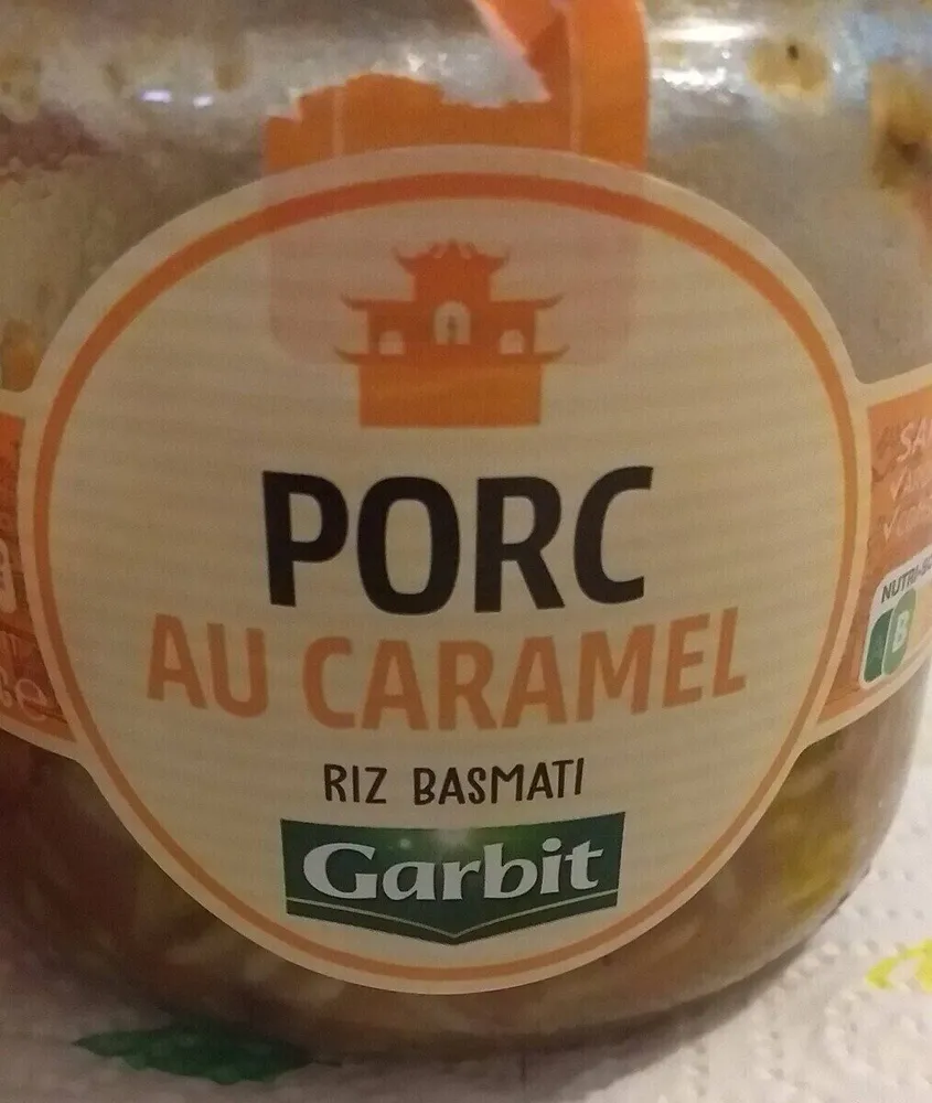 Porc au caramel riz basmati
