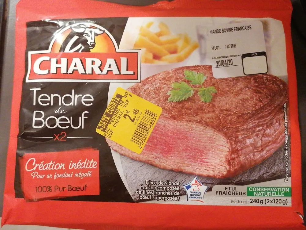 Tendre de bœuf