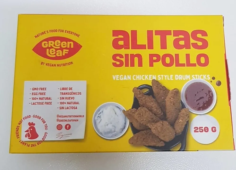 Alitas sin pollo