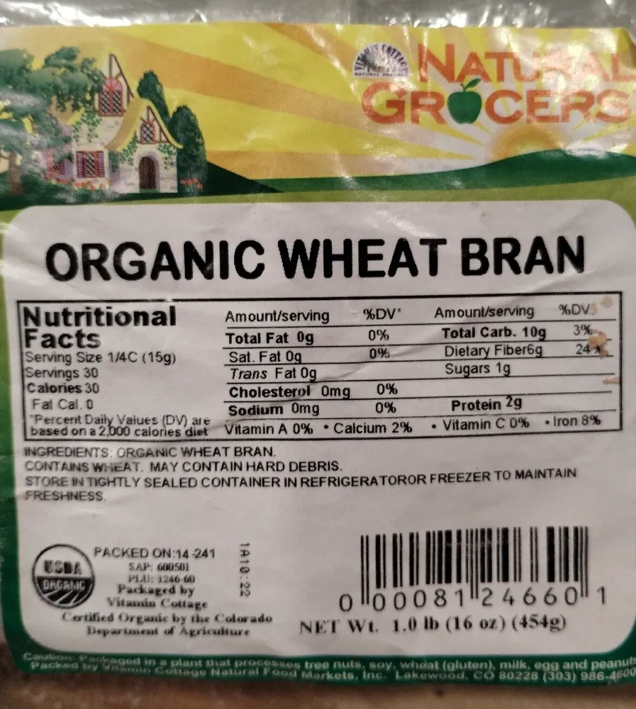 Organic Wheat Bran