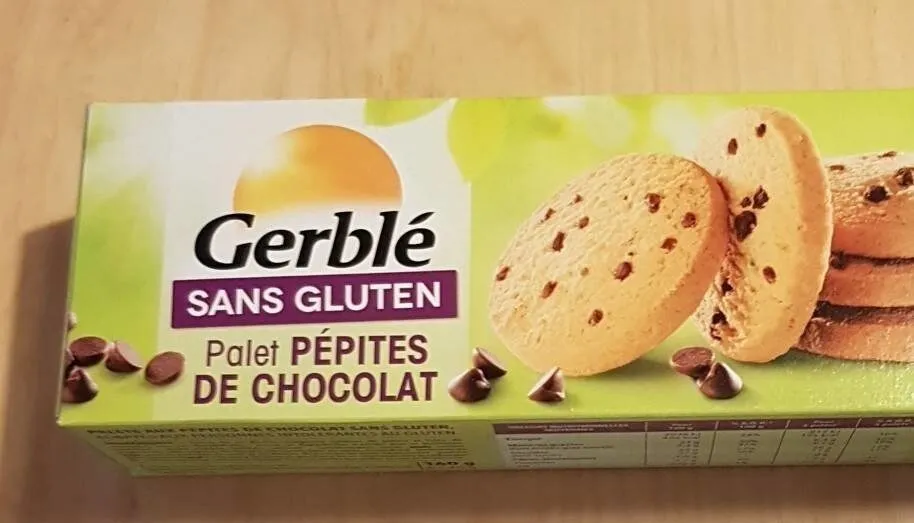 Palet pepites de chocolat