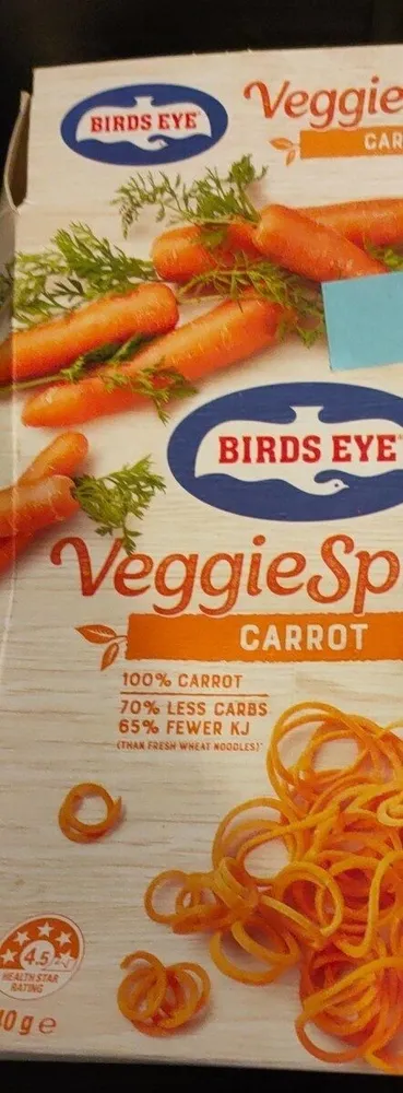 Spaghetti de carottes