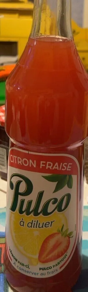 Pulco à diluer citron fraise