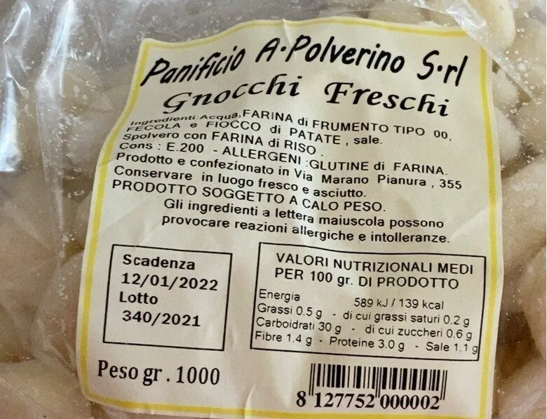 Gnocchi freschi