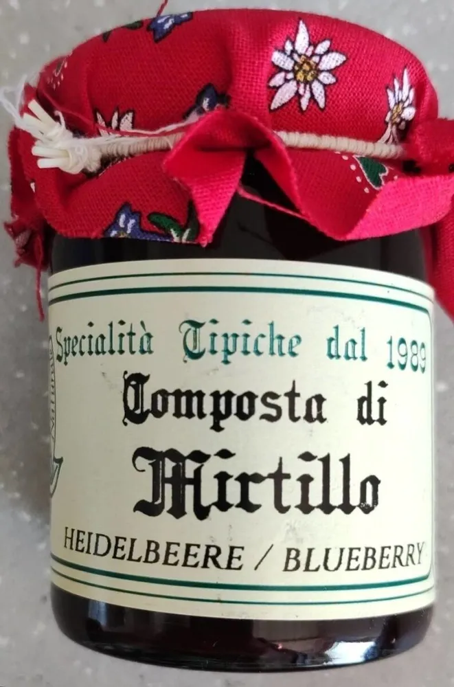 Composta di mirtillo