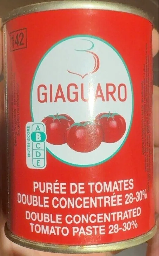 Purée de tomate double concentré