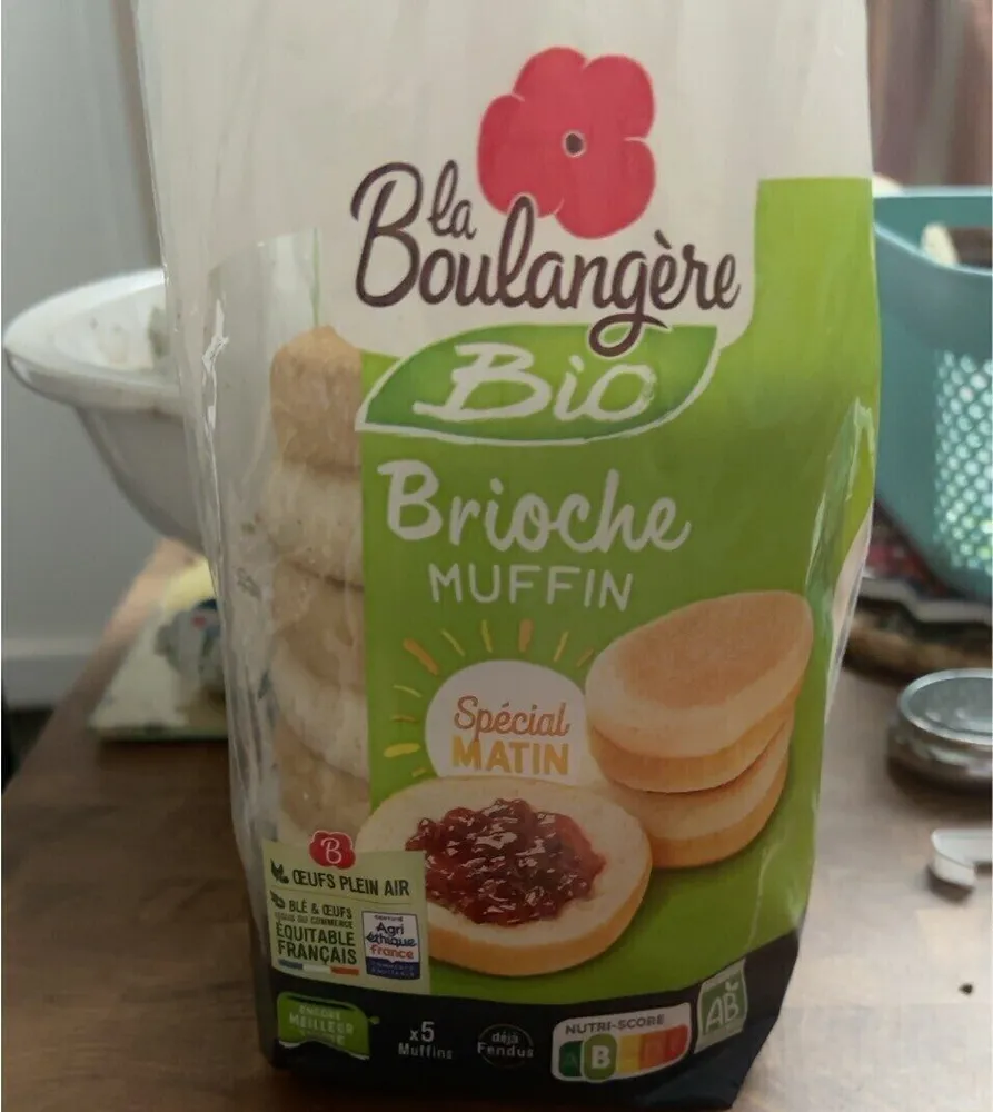 Brioche muffin