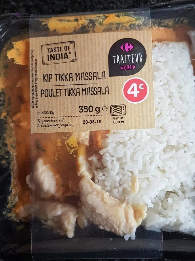 Poulet Tikka Massala