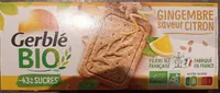 Biscuits Bio Gingembre Citron