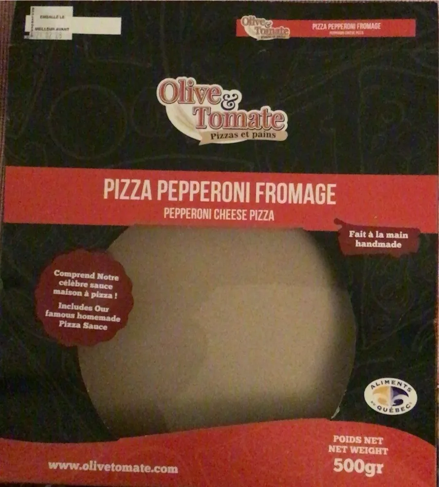 Pizza pepperoni fromage