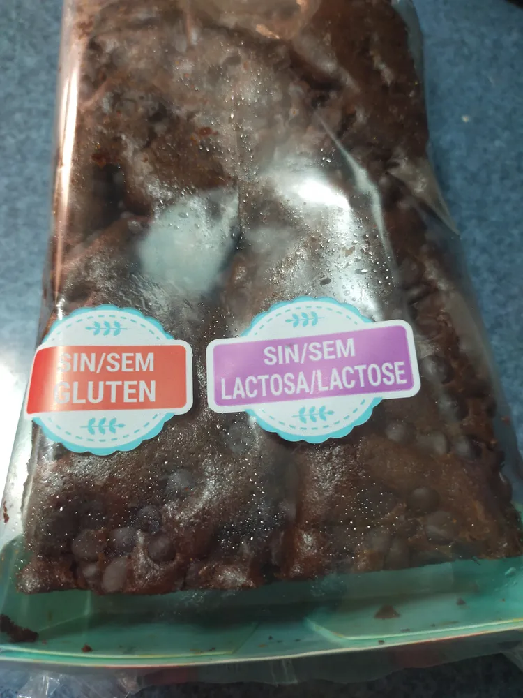 bizcocho de chocolate sin gluten y sin lactosa