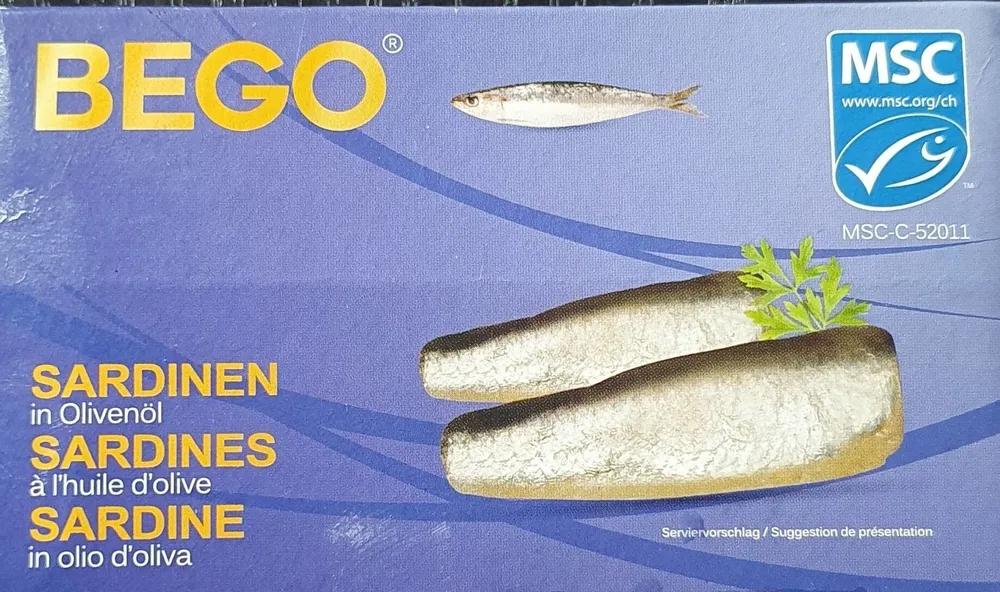 Sardines à l'huile/Bego