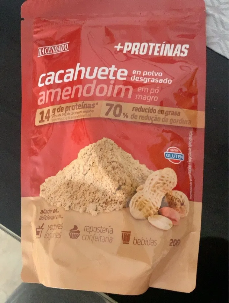 Cacahute en polvo desgrasado