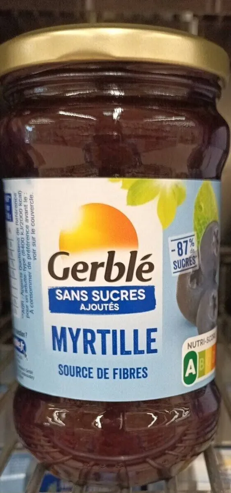 confiture de myrtille