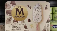 Magnum white chocolate cookies