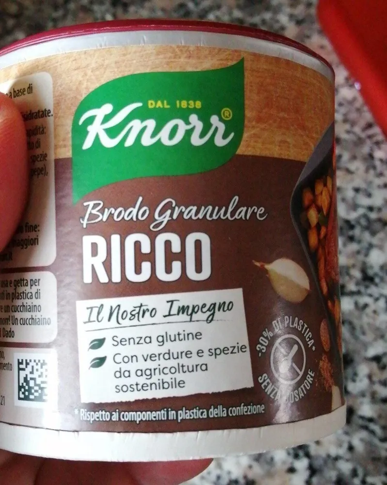brodo granulare ricco