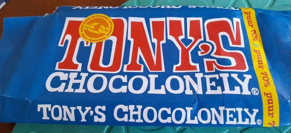 Tony's Chocolonely Chocolate Bar