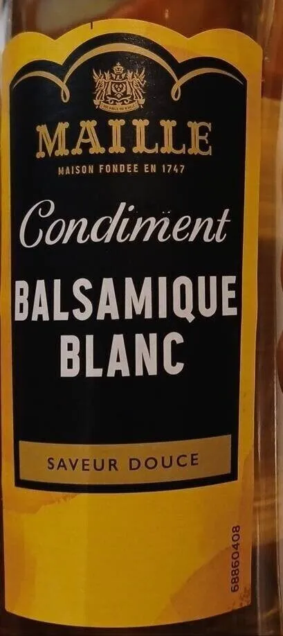 Condiment balsamique blanc