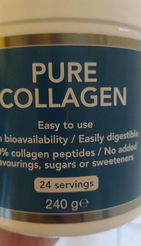 Pure collagen