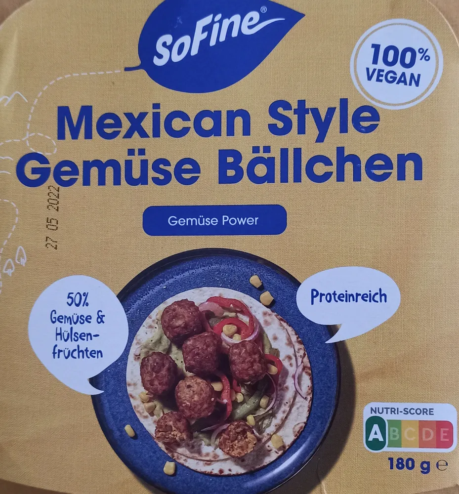Mexican Style Gemüse Bällchen