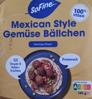 Mexican Style Gemüse Bällchen