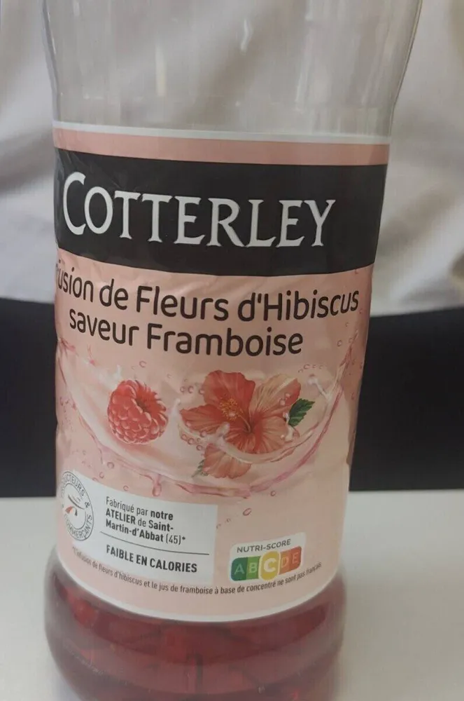Infusion de fleurs d'hibiscus saveur framboises
