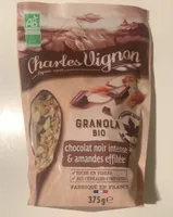 Granola bio chocolat noir intense et amandes effilées
