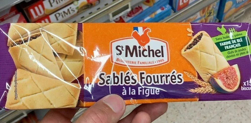 Sablés fourrés à la figue