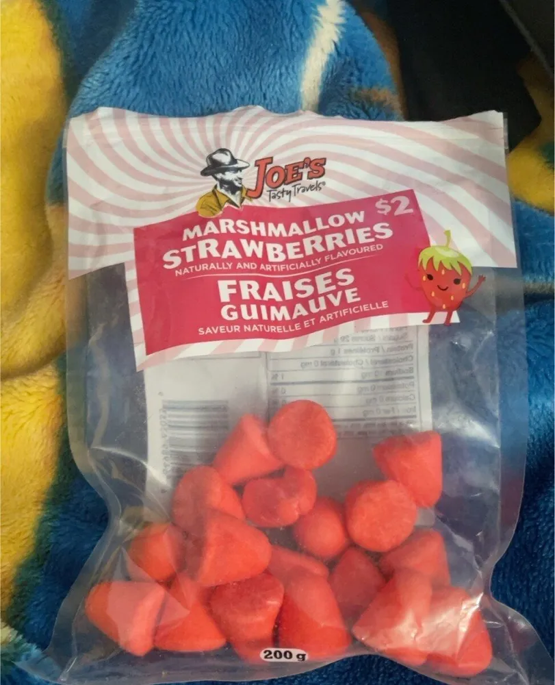Fraises guimauve