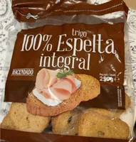 Pan tostado 100% espelta integral