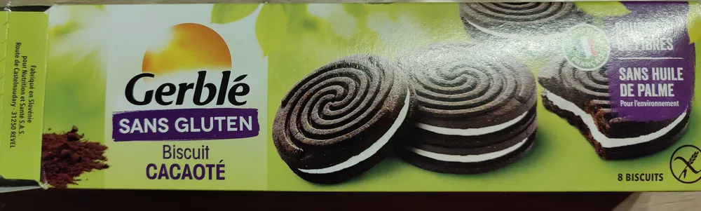 biscuit cacaoté