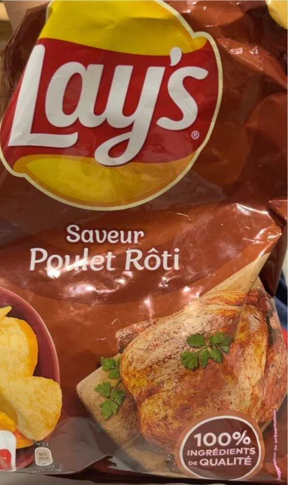 Chips poulet roti