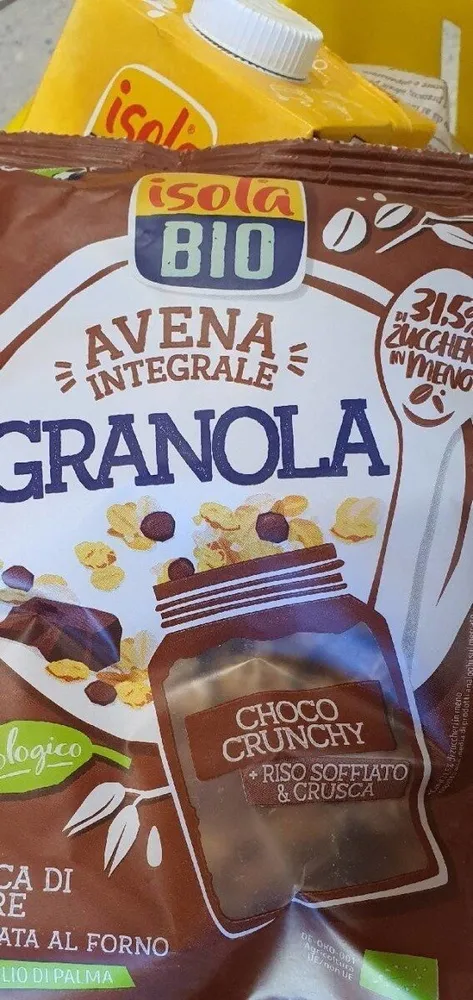 Avena integrale e granola