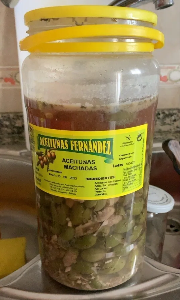 Aceitunas machafas
