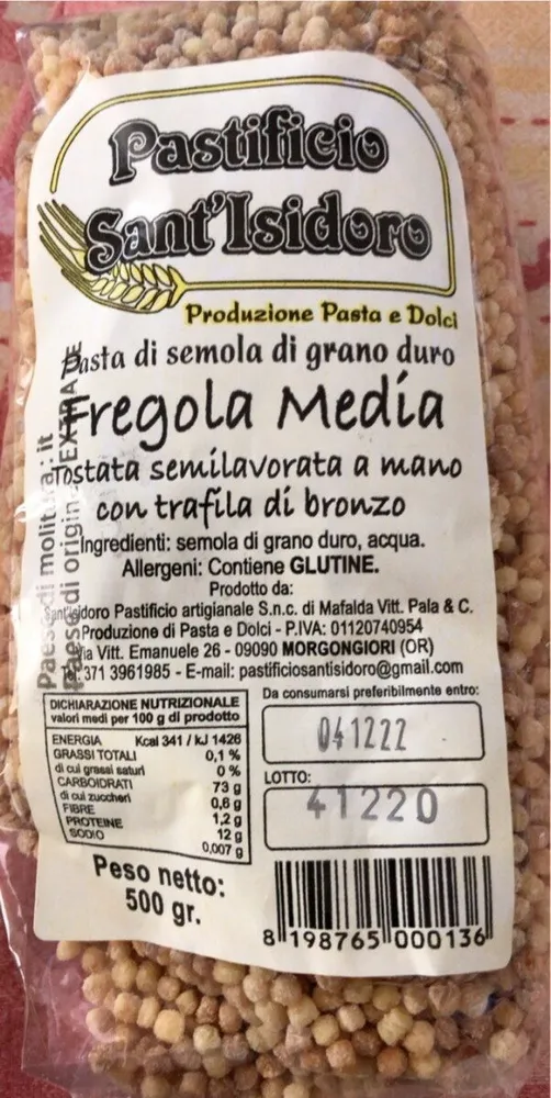 Fregola media