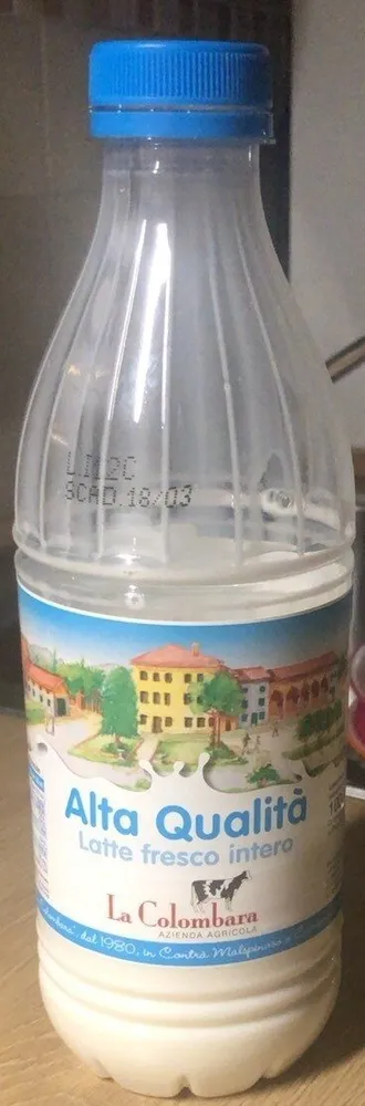 latte fresco intero