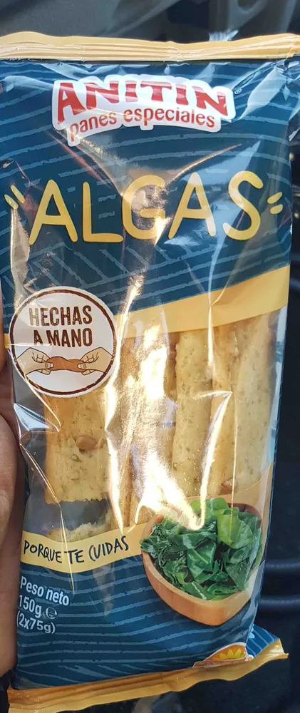 anitin panes especiales (algas)