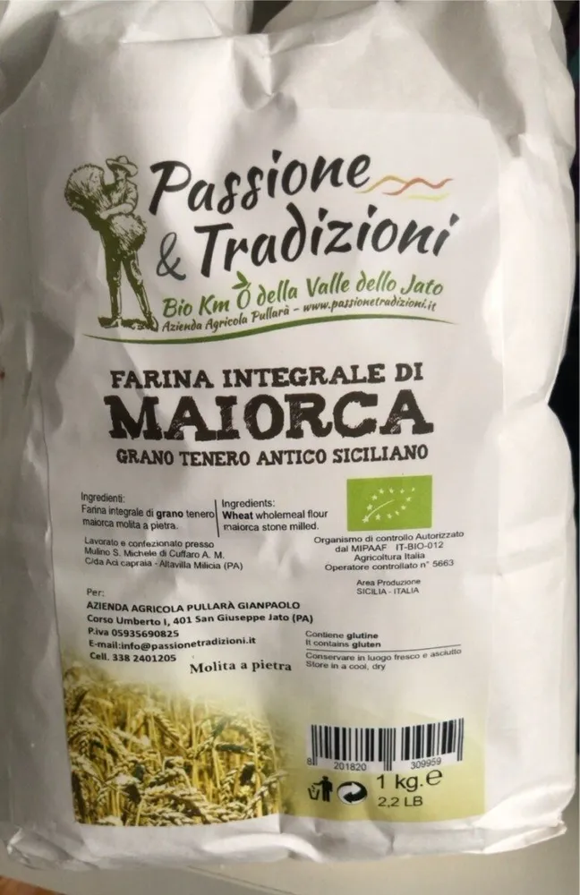 Farina integrale di maiorca