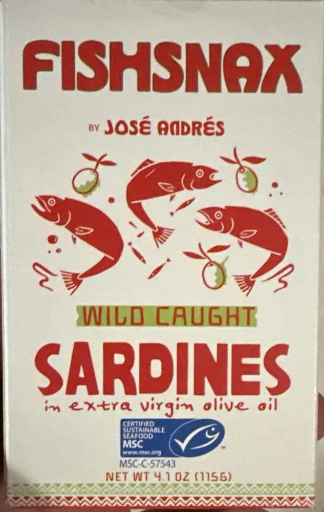 Sardines in extra virgin olive oil