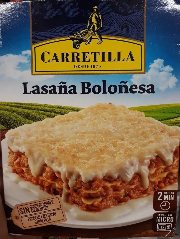 Lasaña Boloñesa