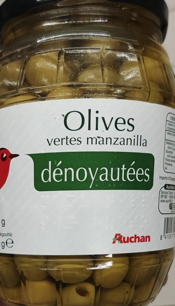 Olives Vertes Manzanilla Dénoyautées