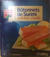 Bâtonnets de surimi