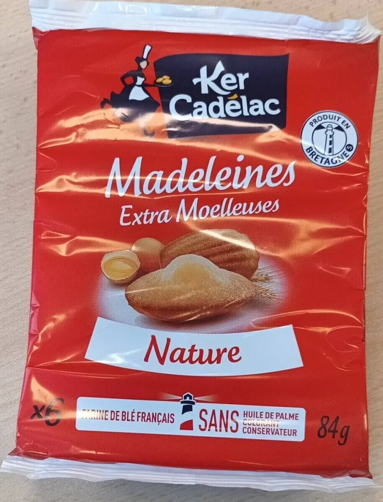 Madeleines Extra Moelleuses