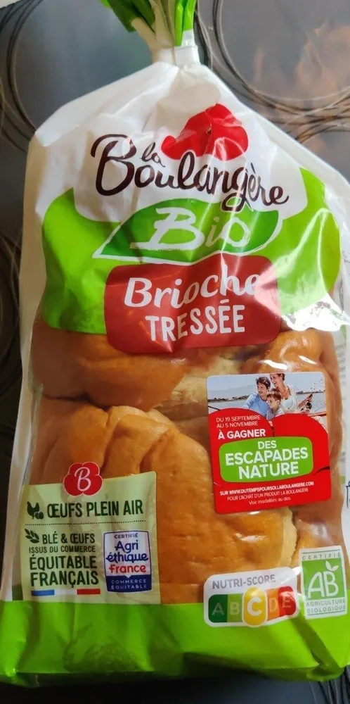 Brioche tressée