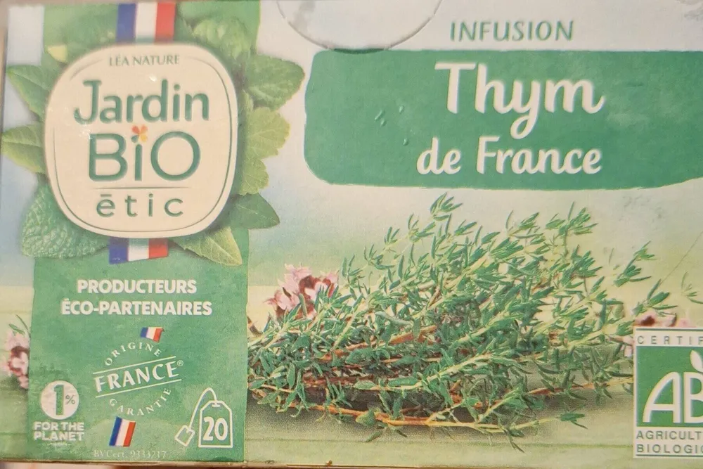 Infusion thym