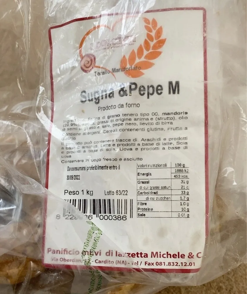 Tarallo mandorlato
