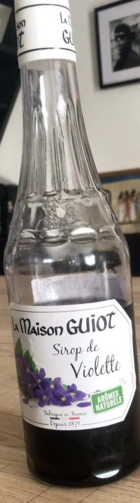 Sirop violette