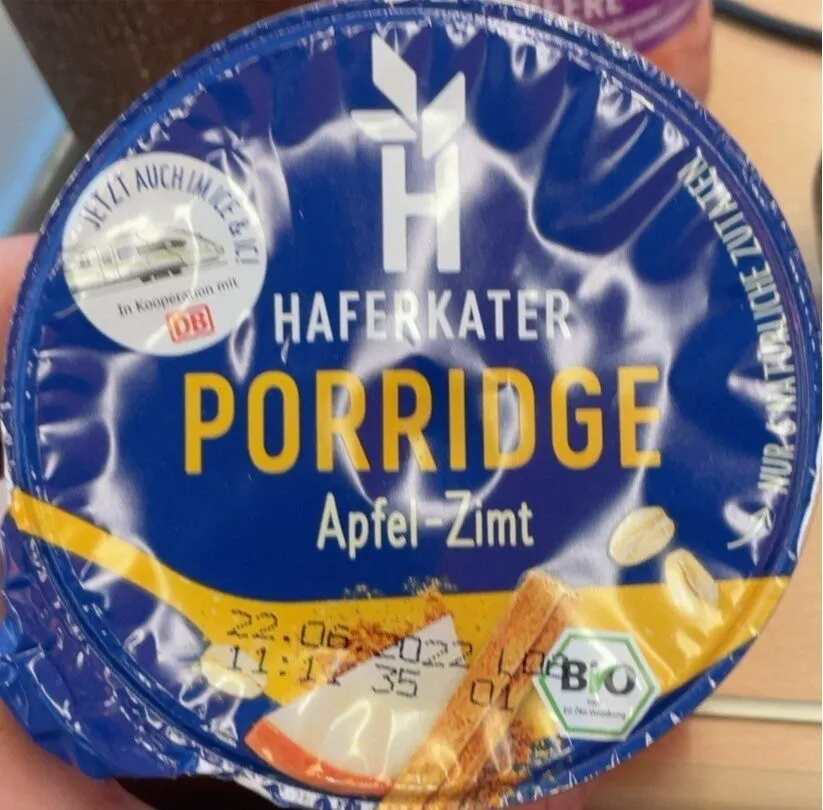 Porridge Apfel-Zimt